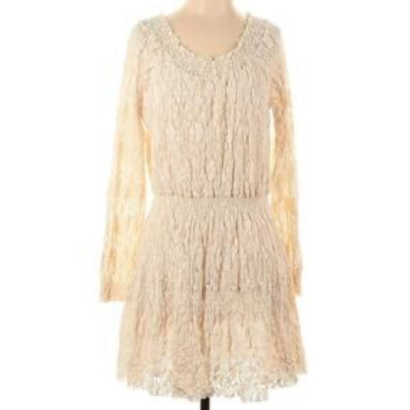 Free People Kai lace shift dress size XS - Picture 1 of 4